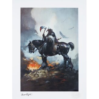 Sideshow Collectibles Frank Frazetta Fine Art Print Death Dealer I Rainbow Lava Holofoil 61 x 41 cm - unframed