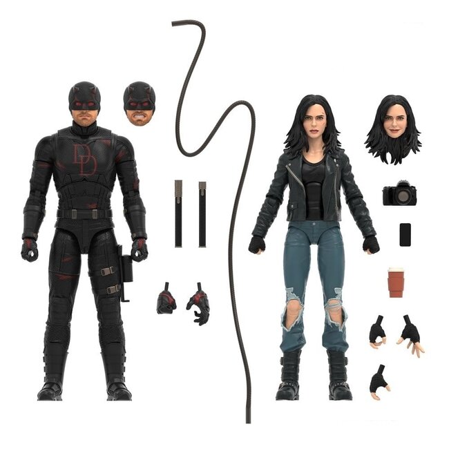 Daredevil: Born Again Marvel Legends Action Figure 2-Pack Daredevil & Jessica Jones 15 cm