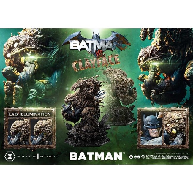 DC Comics Ultimate Premium Masterline Series Statue 1/4 Batman VS Clayface 83 cm