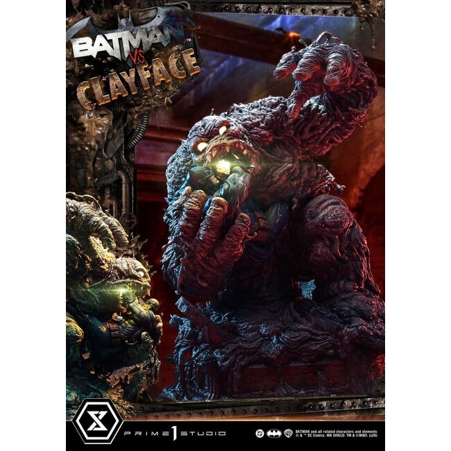 DC Comics Ultimate Premium Masterline Series Statue 1/4 Batman VS Clayface 83 cm