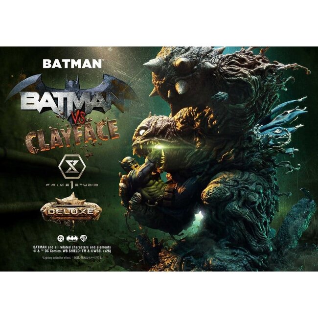 DC Comics Ultimate Premium Masterline Series Statue 1/4 Batman VS Clayface Deluxe Version 83 cm