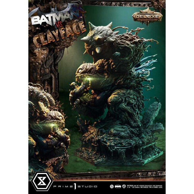 DC Comics Ultimate Premium Masterline Series Statue 1/4 Batman VS Clayface Deluxe Version 83 cm