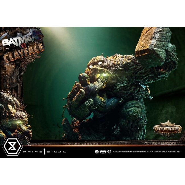 DC Comics Ultimate Premium Masterline Series Statue 1/4 Batman VS Clayface Deluxe Version 83 cm