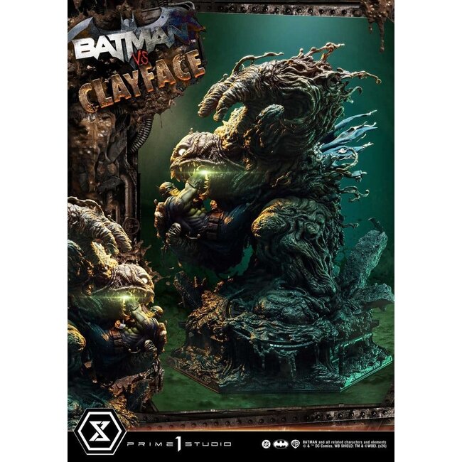 DC Comics Ultimate Premium Masterline Series Statue 1/4 Batman VS Clayface Deluxe Version 83 cm