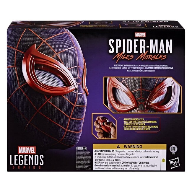 Spider-Man: Miles Morales Marvel Legends Elektronische Ausdrucksmaske