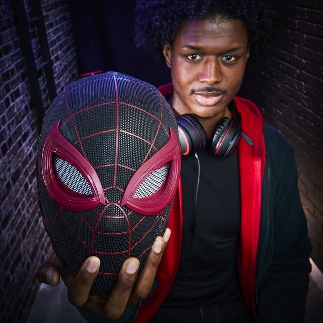 Spider-Man: Miles Morales Marvel Legends Elektronische Ausdrucksmaske