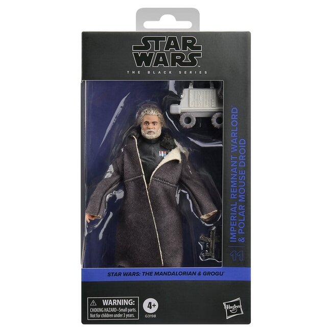Star Wars: The Mandalorian & Grogu Black Series Action Figure Imperial Remnant Warlord & Polar Mouse Droid 15 cm
