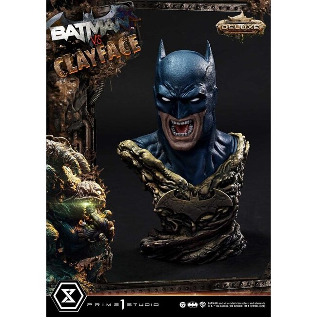 DC Comics Ultimate Premium Masterline Series Statue 1/4 Batman VS Clayface Deluxe Version 83 cm