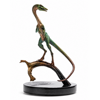 Elite Creature Collectibles The Lost World: Jurassic Park Statue 2/3 Compsognathus Bronze 28 cm