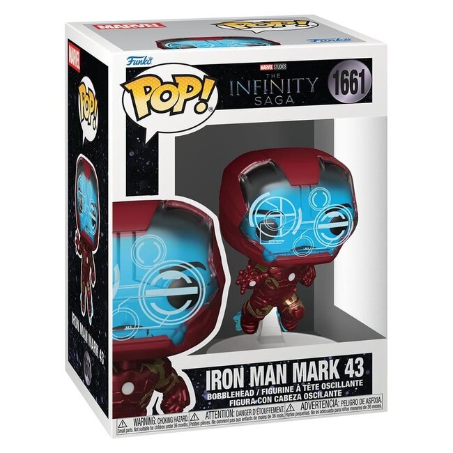 Marvel POP! Comics Vinylfigur Iron Man 9 cm