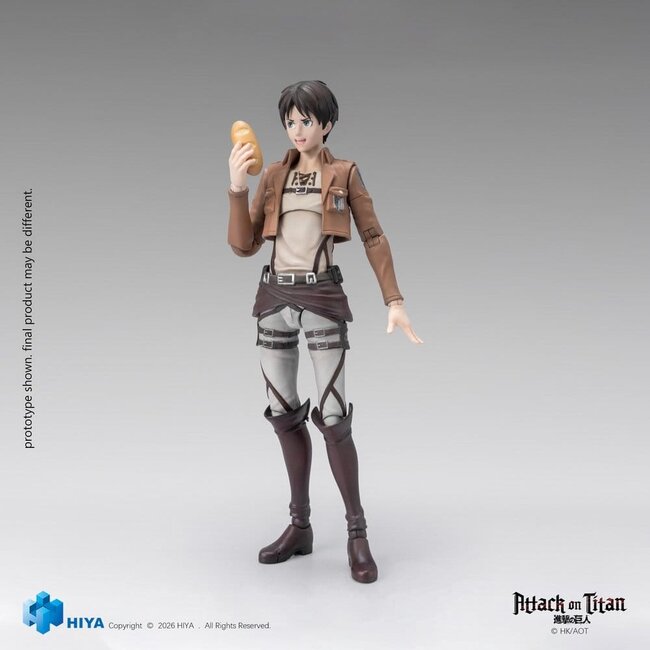 Attack on Titan Exquisite Basic Series Actionfigur 1/12 Eren Jäger 15 cm