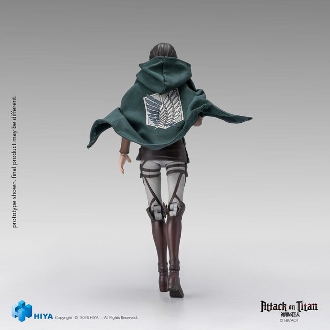 Attack on Titan Exquisite Basic Series Actionfigur 1/12 Eren Jäger 15 cm