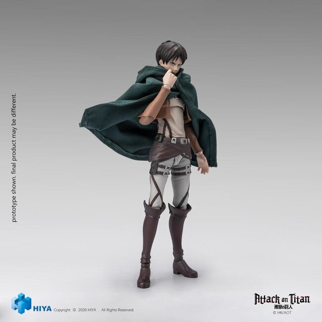 Attack on Titan Exquisite Basic Series Actionfigur 1/12 Eren Jäger 15 cm