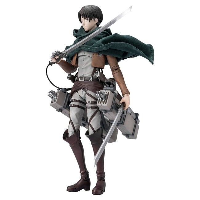 Attack on Titan Exquisite Basic Series Action Figure 1/12 Levi Ackerman 15 cm