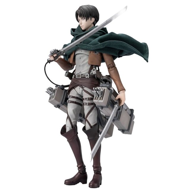 Attack on Titan Exquisite Basic Series Actionfigur 1/12 Levi Ackerman 15 cm