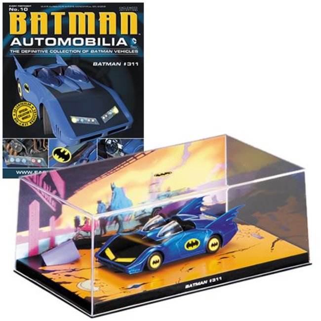 Batman Automobilia Collection #010 - Batman #311 Batmobile 1/43 Scale