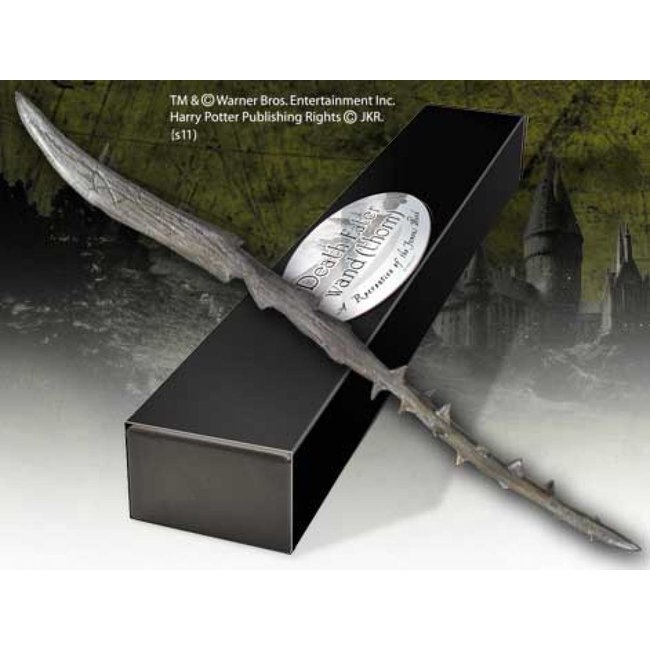 Noble Collection the Deathly Hallows Death Eater Wand (thorn)