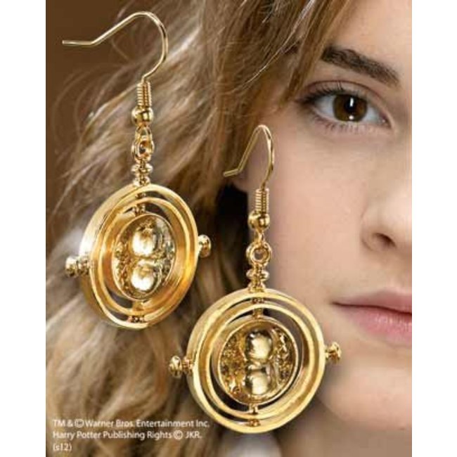 Noble Collection Replica 1/1 Hermione Granger´s The Time Turner Earrings (gold plated)