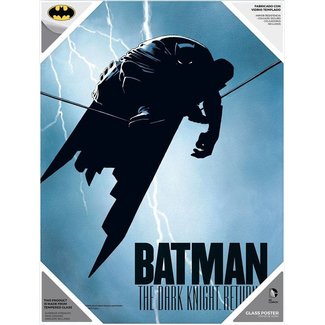 SD Toys Glasdruck „The Dark Knight Returns Batman“, 30 x 40 cm