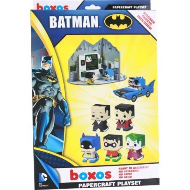 Batman-Papierbastel-Aktivitätsset