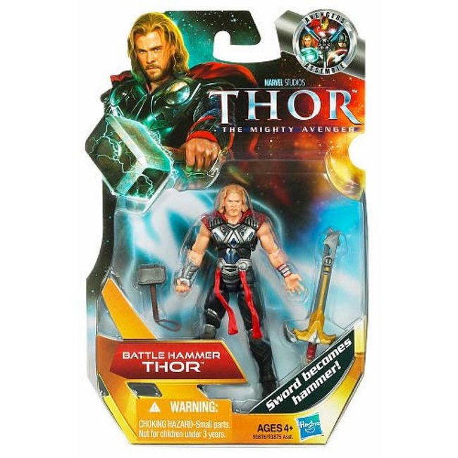 Thor Movie 4-inch Figures - Battle Hammer Thor