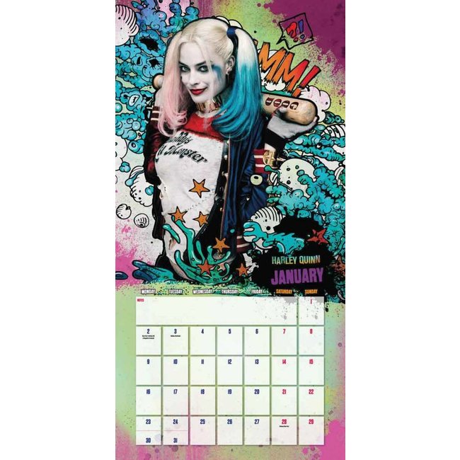 Suicide Squad Kalender 2017 * Englische Version *