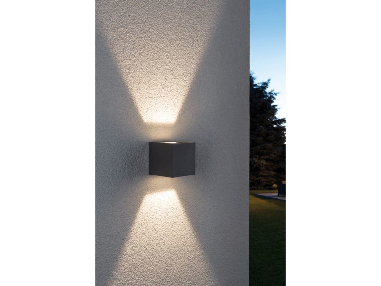 Paulmann Buitenlamp Cybo LED grijs verstelbare bundel