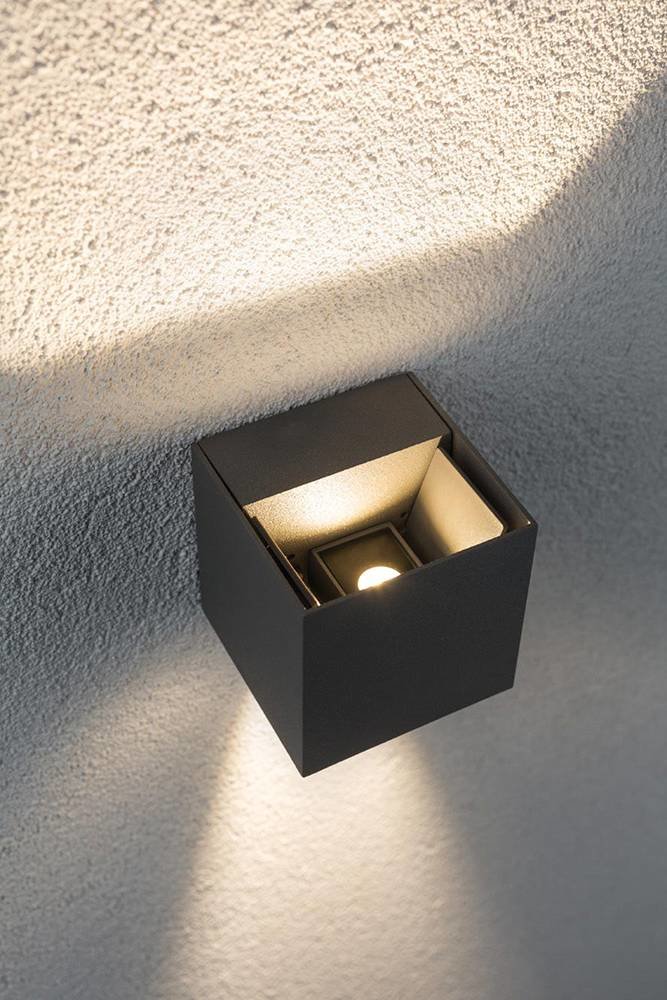 Paulmann Buitenlamp Cybo LED grijs verstelbare bundel