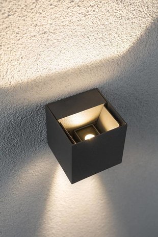 Paulmann Buitenlamp Cybo LED grijs verstelbare bundel