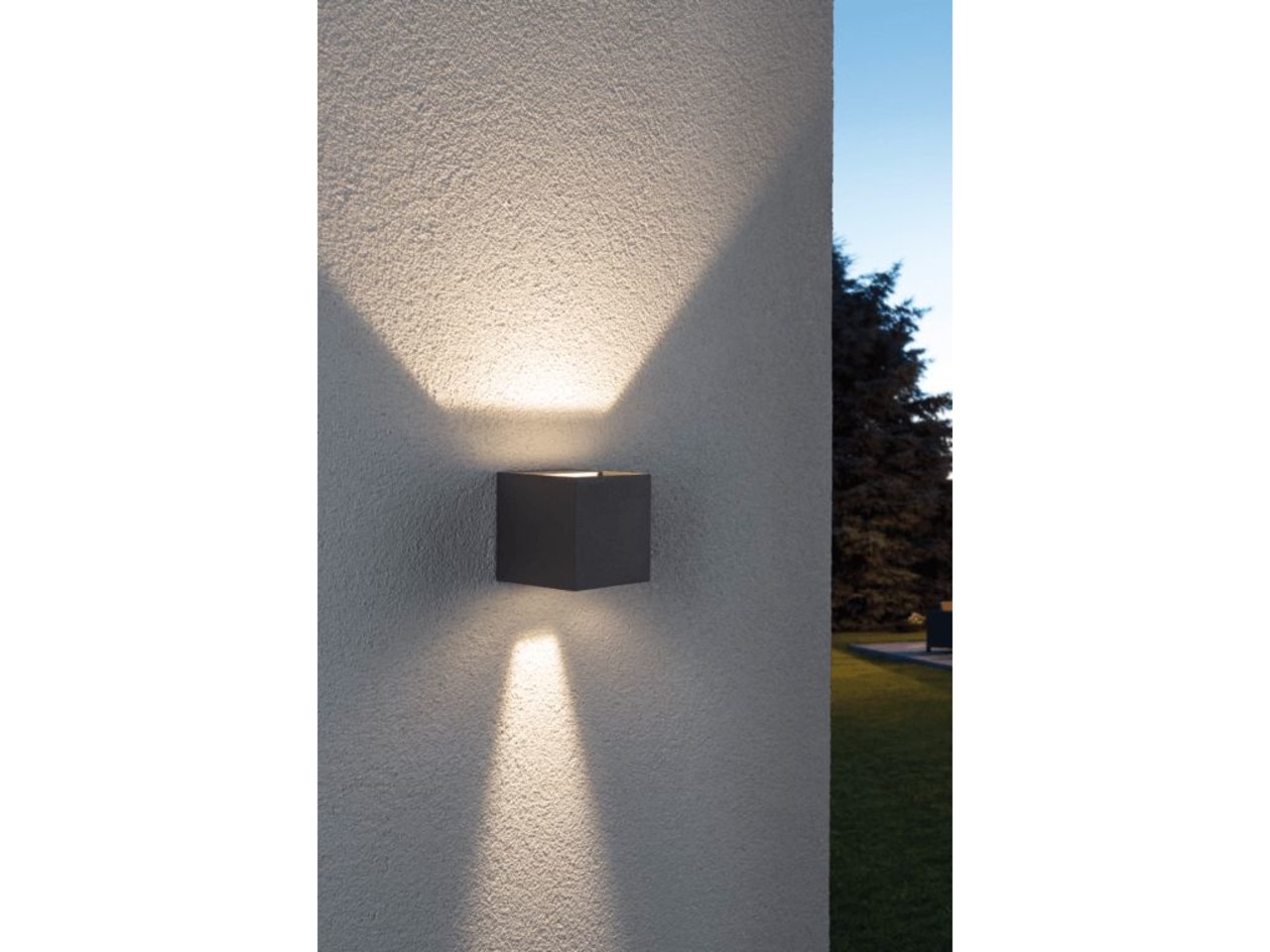 Paulmann Buitenlamp Cybo LED grijs verstelbare bundel