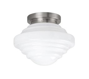 Highlight Plafondlamp Deco York Ø 24 cm wit Highlight Plafondlamp Deco York Ø 24 cm wit