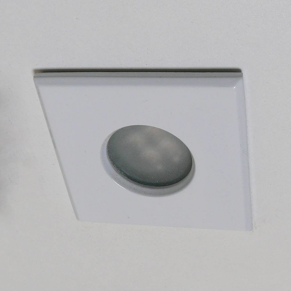 Kelpa Inbouwspot Brussel vierkant wit Kelpa Inbouwspot Brussel vierkant wit