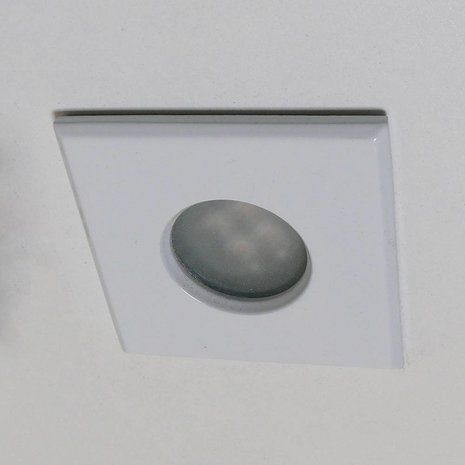 Kelpa Inbouwspot Brussel vierkant wit Kelpa Inbouwspot Brussel vierkant wit