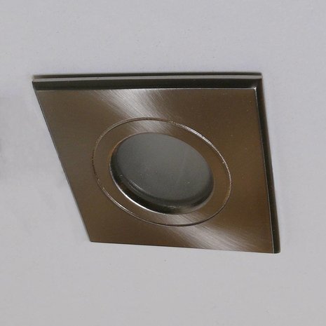 Kelpa Inbouwspot Brussel vierkant mat chroom Kelpa Inbouwspot Brussel vierkant mat chroom