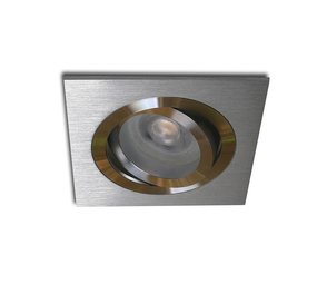 Kelpa Inbouwspot Brescia vierkant aluminium