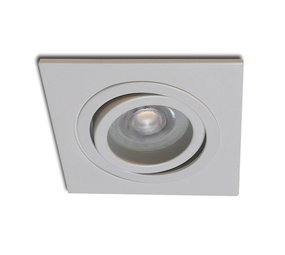 Kelpa Inbouwspot Brescia vierkant wit Kelpa Inbouwspot Brescia vierkant wit