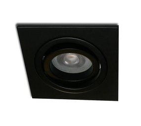 Kelpa Inbouwspot Brescia vierkant zwart