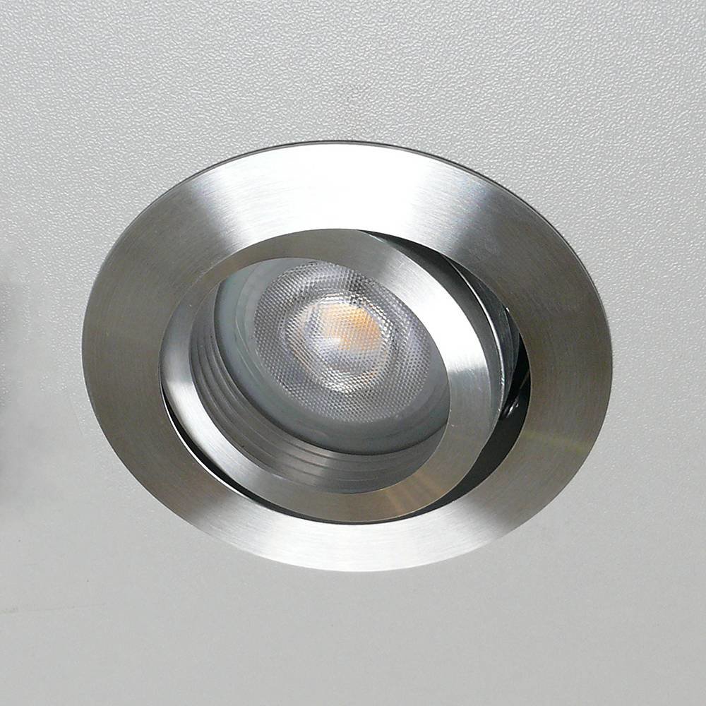 Kelpa Inbouwspot Bern aluminium Kelpa Inbouwspot Bern aluminium