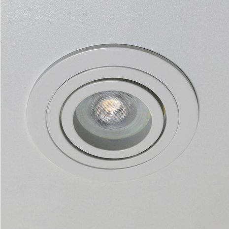 Kelpa Inbouwspot Brescia rond wit