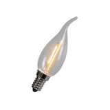 LED E14 tipkaars helder 1 Watt filament LED E14 tipkaars helder 1 Watt filament