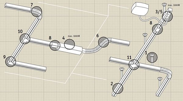 Paulmann Hanglamp adapter wit Paulmann Hanglamp adapter wit