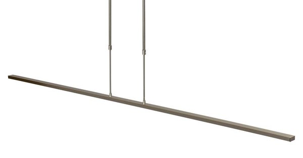 Masterlight Hanglamp Real 2 LED 160 cm mat chroom Masterlight Hanglamp Real 2 LED 160 cm mat chroom