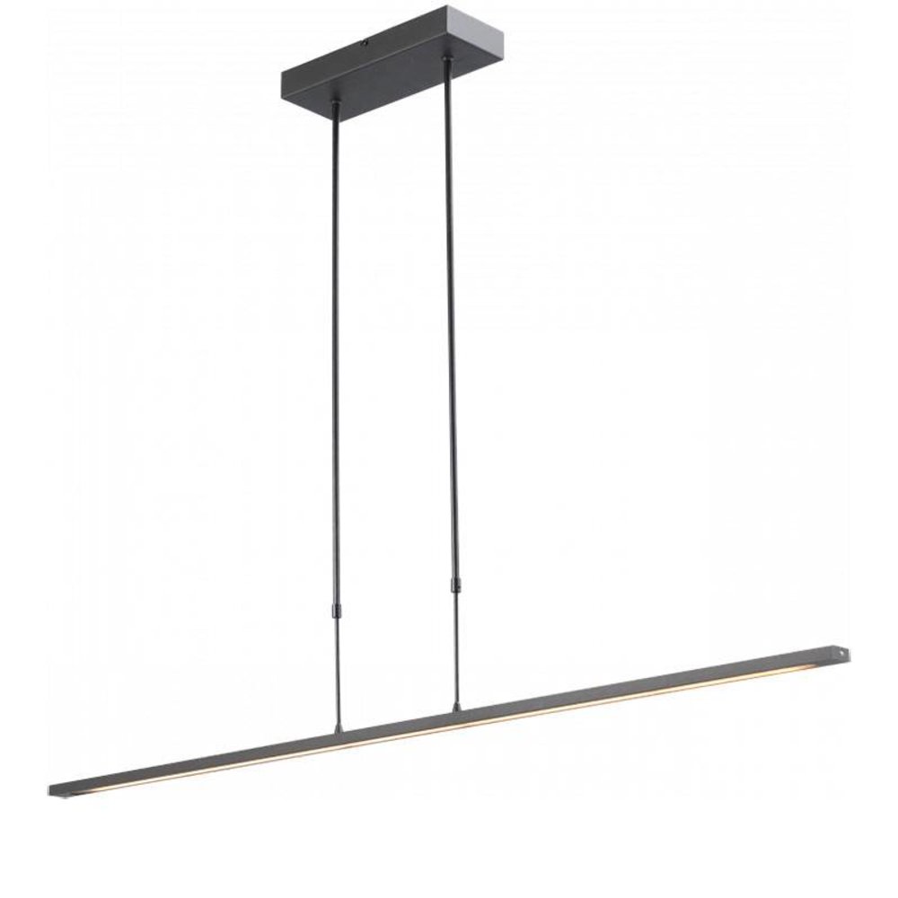 Masterlight Hanglamp Real 2 LED 130 cm mat chroom