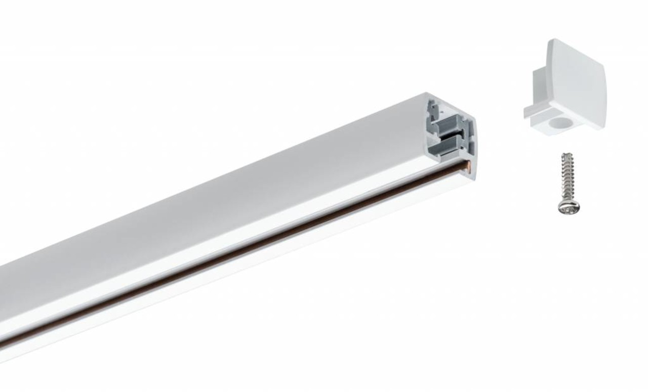 Paulmann Rails eindstuk wit Paulmann Rails eindstuk wit
