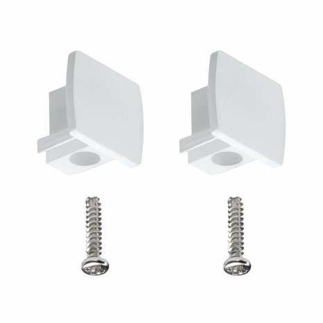 Paulmann Rails eindstuk wit Paulmann Rails eindstuk wit