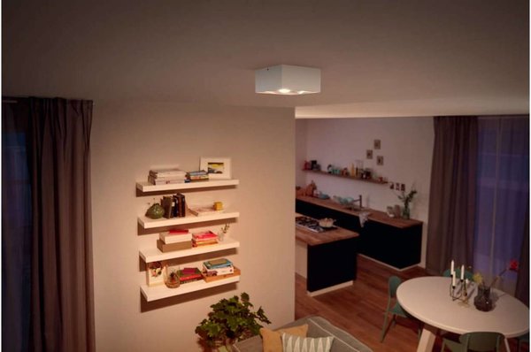 Philips Spot Box 4 lichts wit Philips Spot Box 4 lichts wit