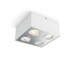 Philips Spot Box 4 lichts wit Philips Spot Box 4 lichts wit