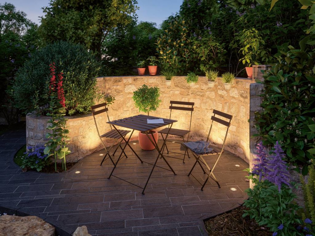 Paulmann Plug & Shine buitenlamp grondinbouwspot Floor mini warm wit licht Paulmann Plug & Shine buitenlamp grondinbouwspot Floor mini warm wit licht