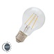 Lamponline LED E27 lamp 4 Watt filament dag nacht sensor Lamponline LED E27 lamp 4 Watt filament dag nacht sensor