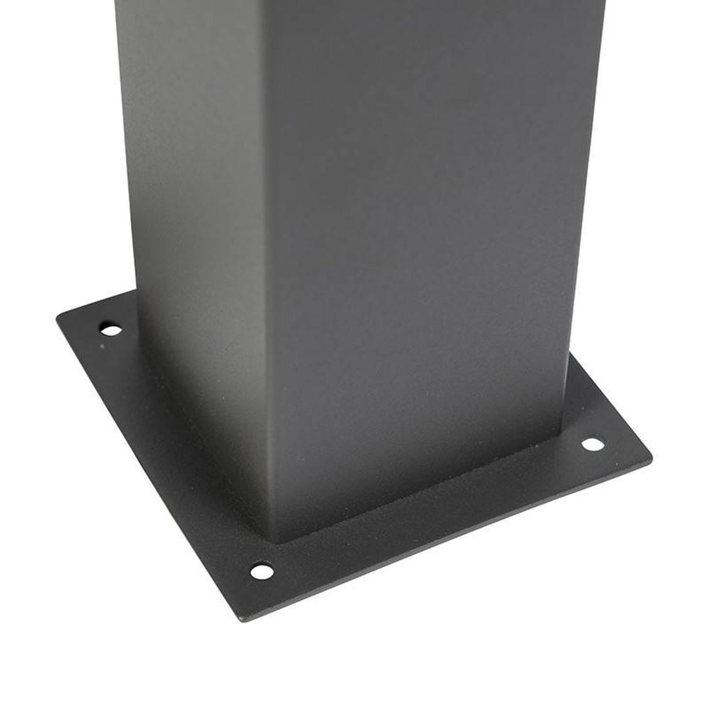 Buitenlamp Cube staand grijs klein Buitenlamp Cube staand grijs klein